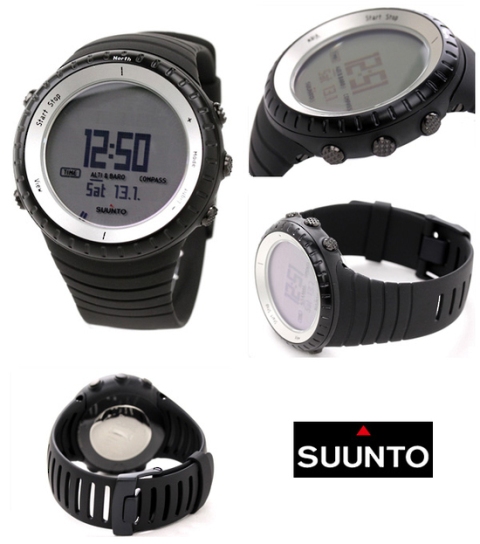 Suunto Core Montre Sport Outdoor Altimètre Baromètre Boussole - Noir